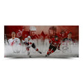 Wayne Gretzky and Connor McDavid Autographed “Legends of Canada” 42 x 18