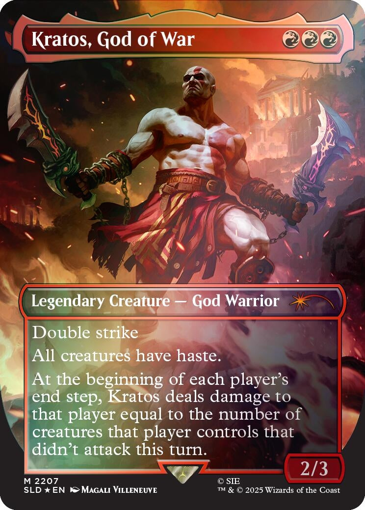 Kratos, God of War (Rainbow Foil) (2207)