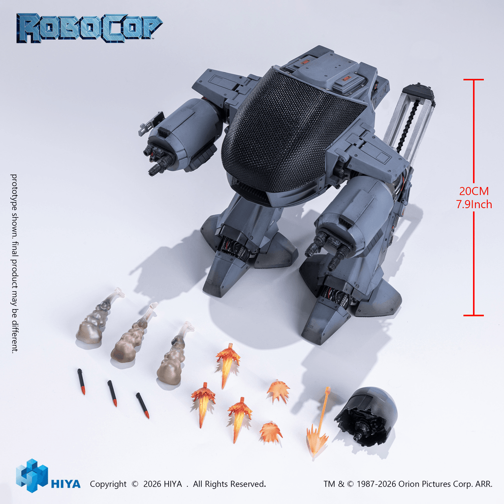 1/12 Scale 6 Inch RoboCop ED-209 Action Figure