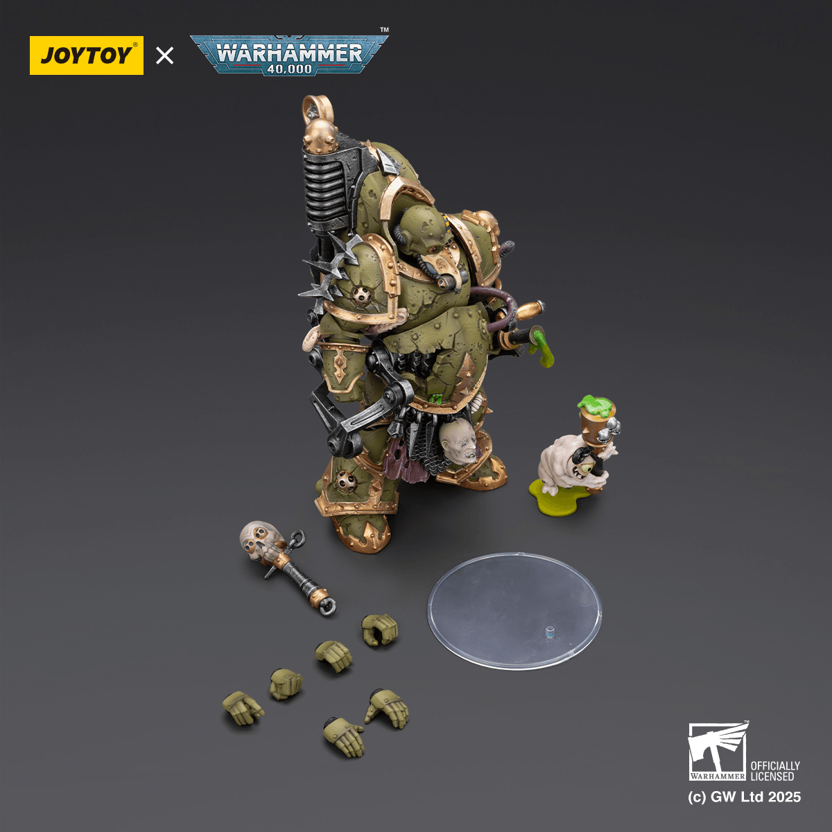 Death Guard Foul Blightspawn with Plague Sprayer