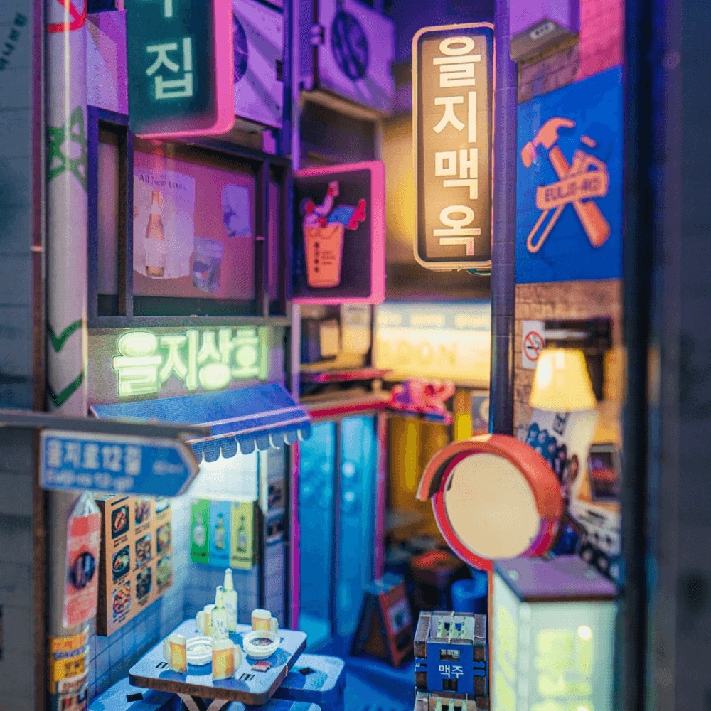 Seoul Hipjiro Book Nook Kit(8881300806071)