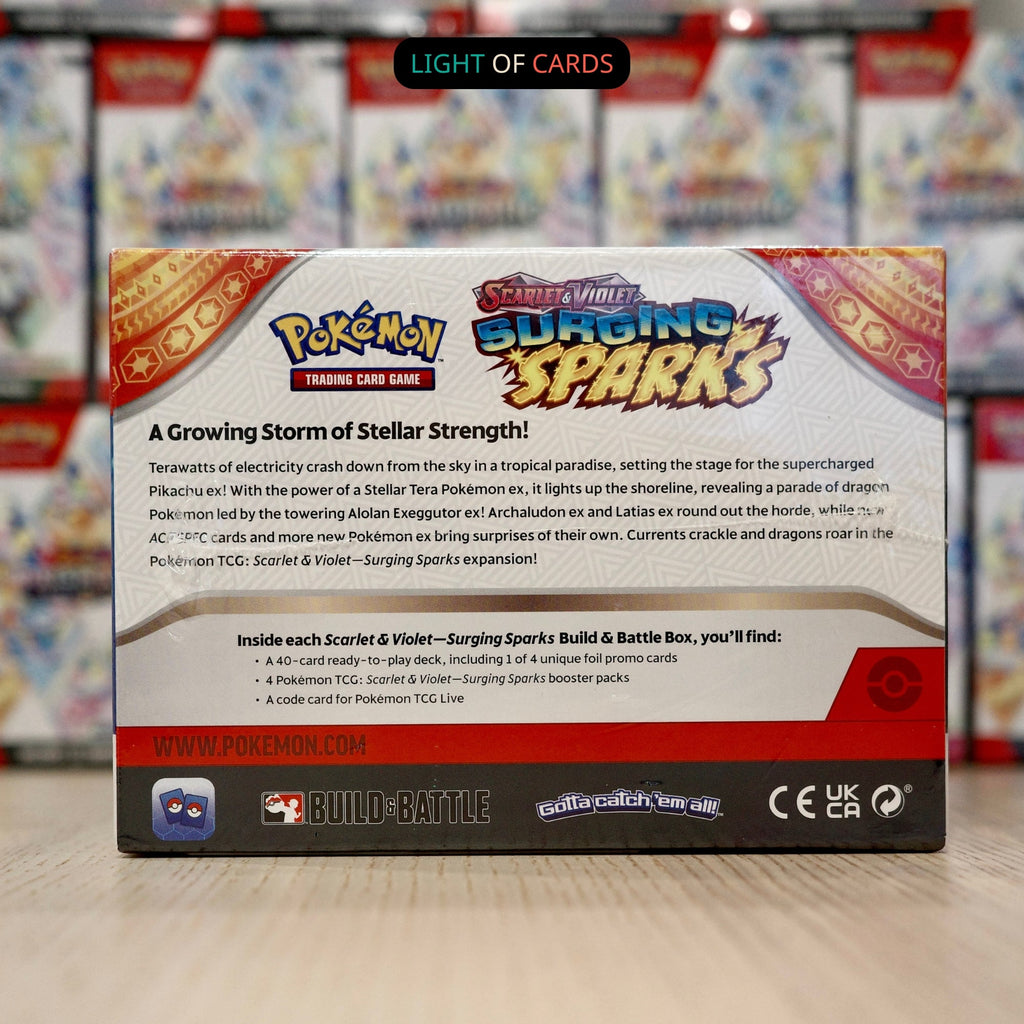 [Sealed Case] Pokémon TCG - Surging Sparks - Build & Battle