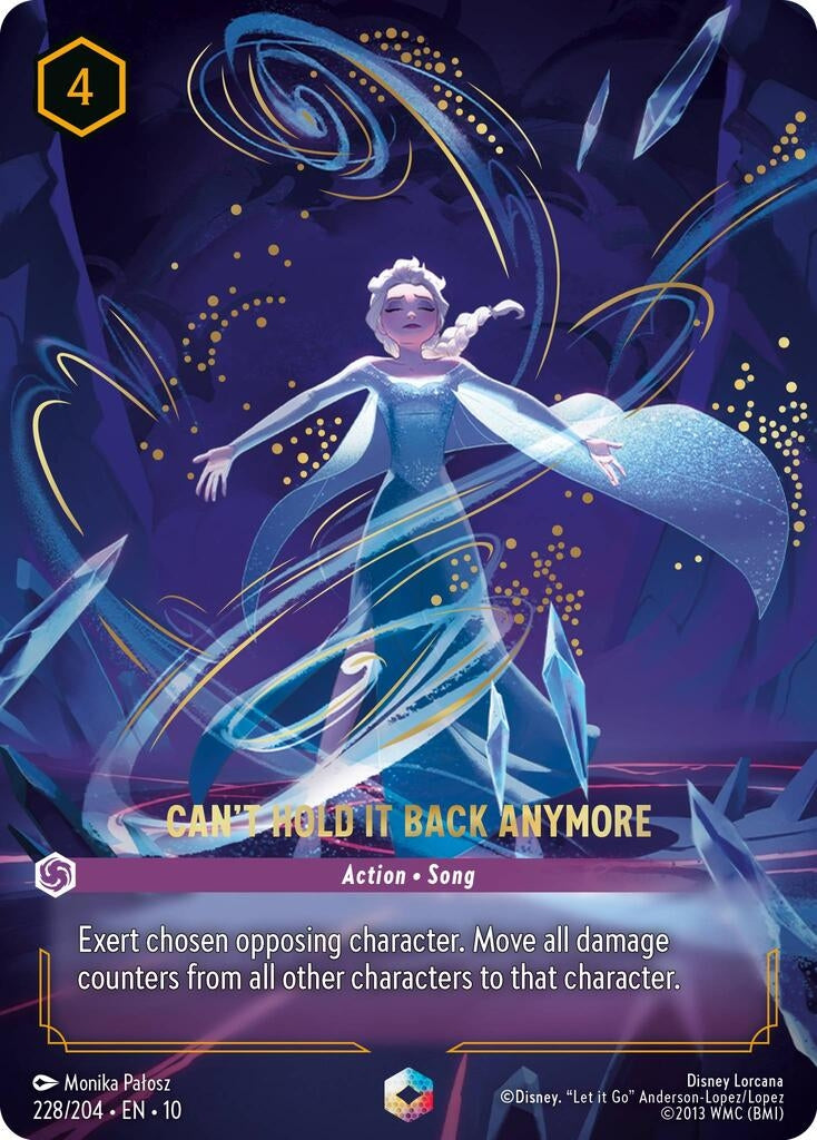 Can't Hold It Back Anymore (Enchanted) (228/204) (Holofoil) [Whispers in the Well]