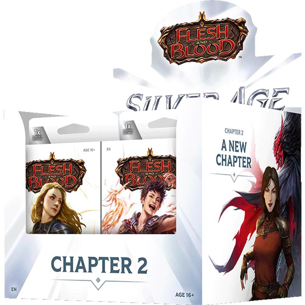 Flesh & Blood TCG: Silver Age Chapter 2 Deck Display