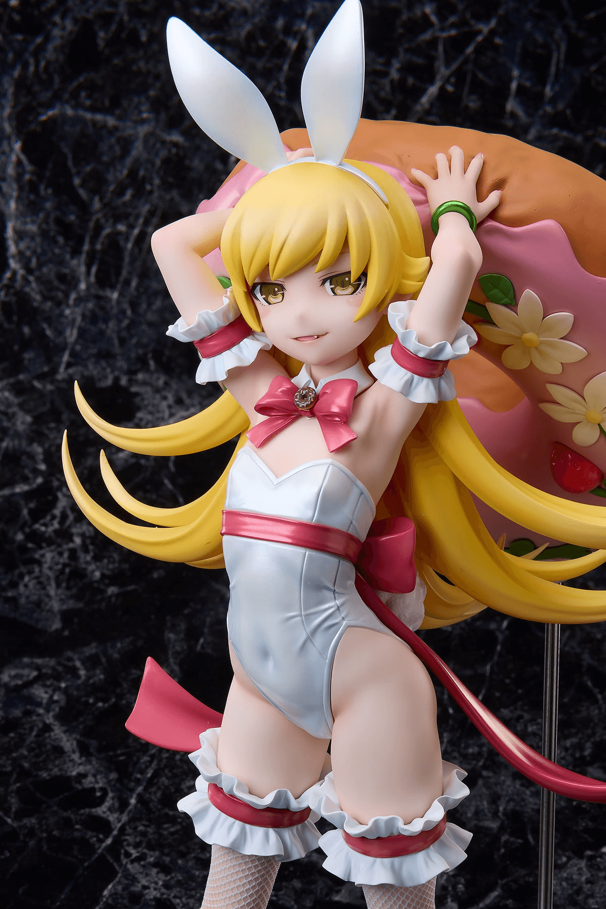 Monogatari Series Shinobu Oshino White Bunny Ver. 1/4 Complete Figure