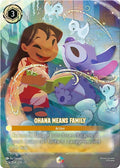 Ohana Means Family (Enchanted) (224/204) (Holofoil) [Winterspell]