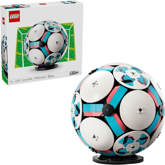 LEGO 43019 Editions Soccer Ball Building Set