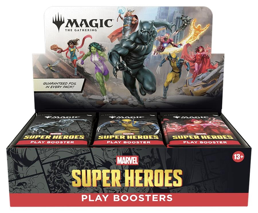 MTG Marvel Super Heroes Play Booster Box (PREORDER)