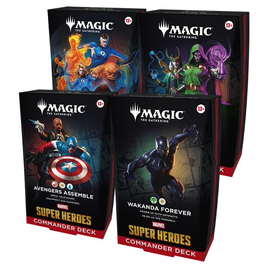 Marvel Super Heroes Commander Deck [PREORDER] (Available June 19th)