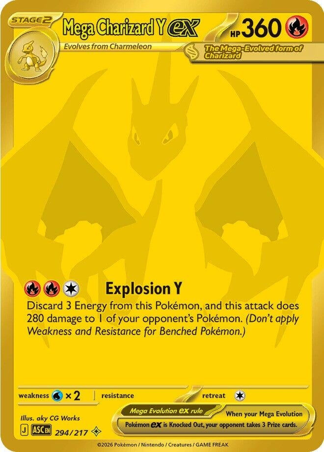 Mega Glurak Y ex (294/217) (ASC)