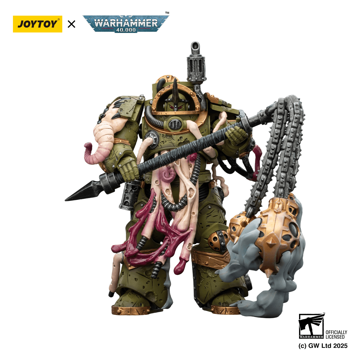 Death Guard Blightlord Terminator 2 with Flail of Corruption