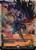 FOIL Super Shredder (Showcase) (Fracture Foil) (TMT-295) - Teenage Mutant Ninja Turtles - Magic The Gathering
