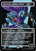 FOIL Shredder, Shadow Master (Borderless) (Surge Foil) (TMC-088) - Commander: Teenage Mutant Ninja Turtles - Magic The Gathering