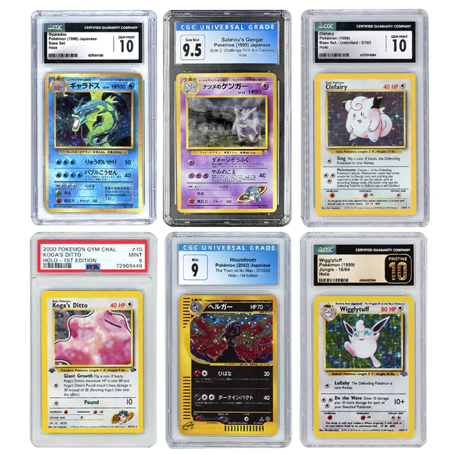 Premium Vintage Graded Pokémon Cards