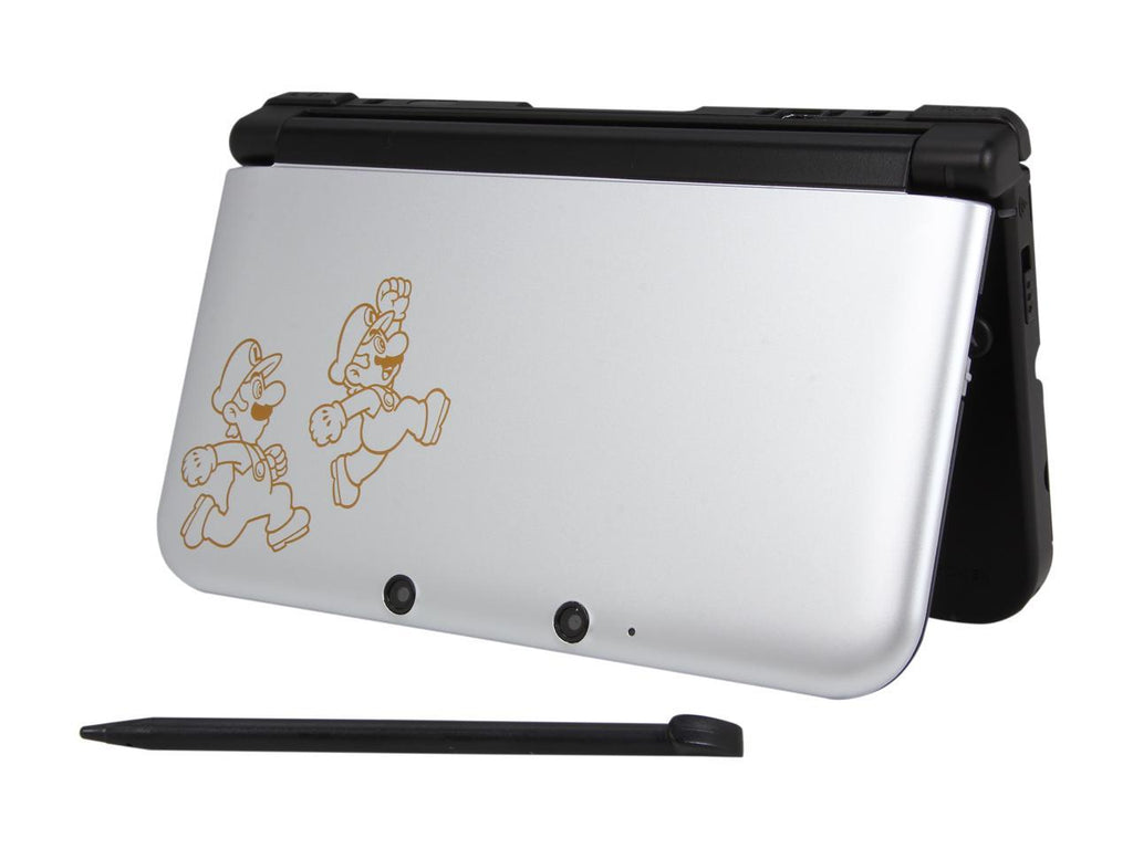 Nintendo Silver 3DS XL with Mario & Luigi : Dream Team  Handheld Console