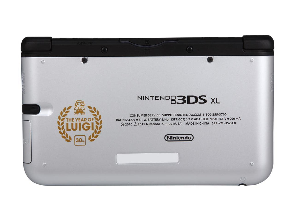 Nintendo Silver 3DS XL with Mario & Luigi : Dream Team  Handheld Console