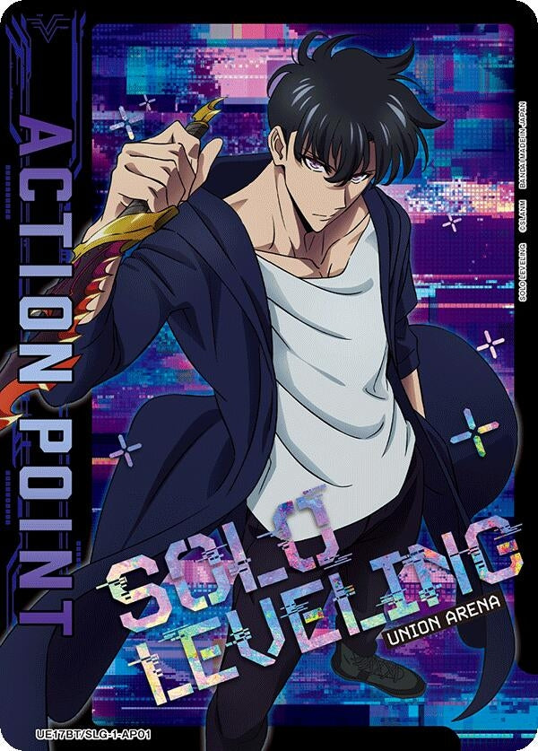 Action Point Card (AP01) (UE17BT/SLG-1-AP01) (Foil) [UE17BT: SOLO LEVELING]