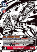 Siriusmon (SP) (AD1-007 SR) (Foil) [Advanced Booster Digimon Generation]