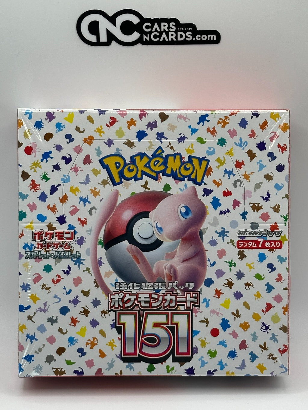 Pokemon 151 Japanese Booster Box Sealed