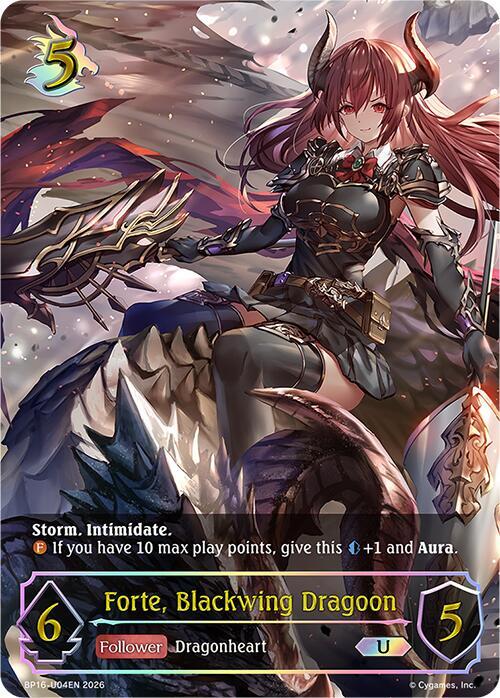 Forte, Blackwing Dragoon (U) - BP16: New World Genesis (BP16)