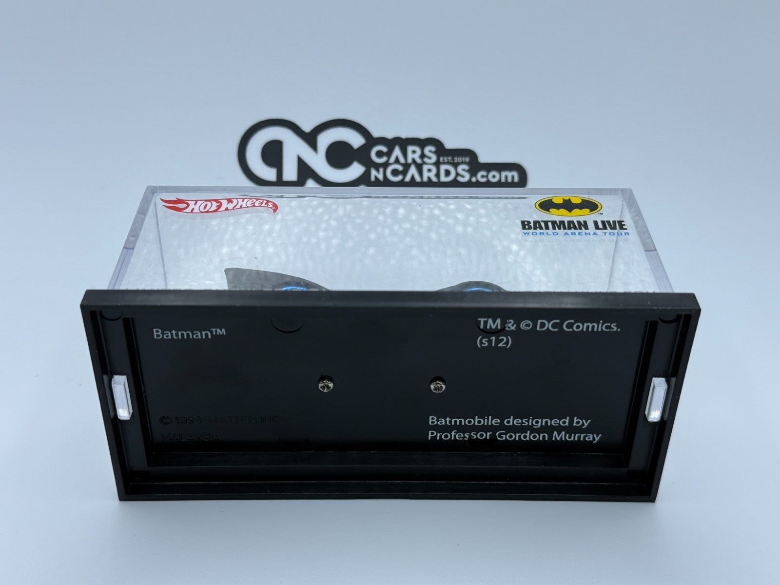 2012 Hot Wheels Batman Live Limited Show Edition Acrylic Display