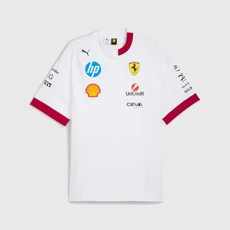 Scuderia Ferrari F1 PUMA 2025 Driver's Oversized T-shirt