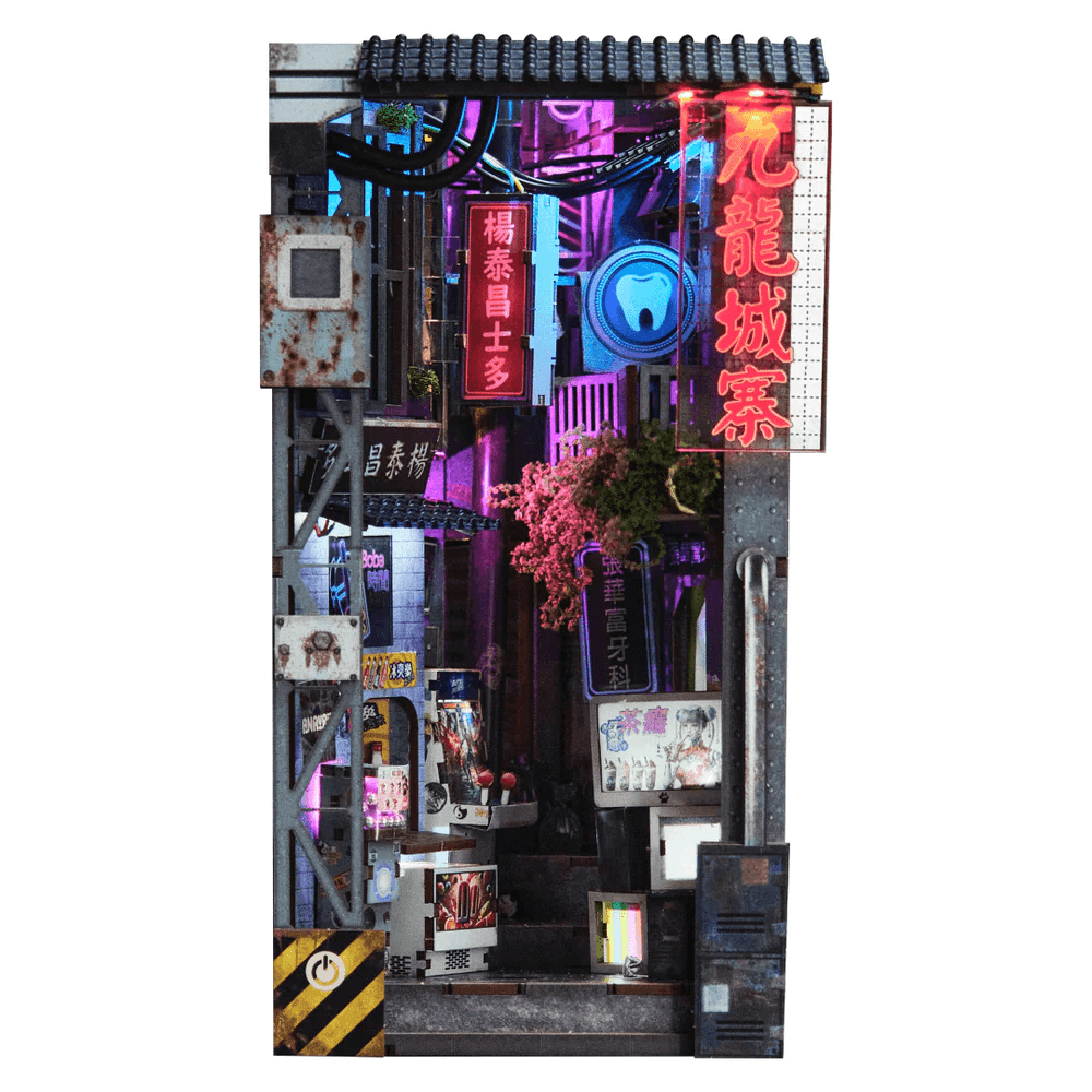 Kowloon Walled City 2049 Book Nook Kit(8881300806026)