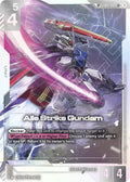 Aile Strike Gundam (SP) (LR+) (ST04-001) (Holofoil) [Phantom Aria]