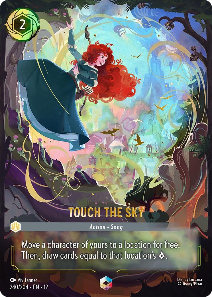 Touch the Sky (Enchanted) (240/204) (Holofoil) [Wilds Unknown]