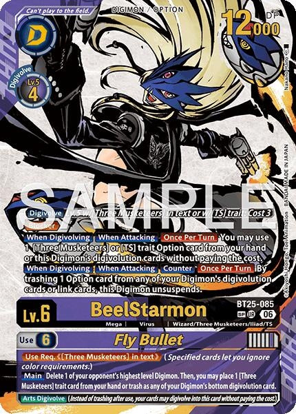 BeelStarmon // Fly Bullet (SP) (BT25-085) (Foil) [Dual Revolution]