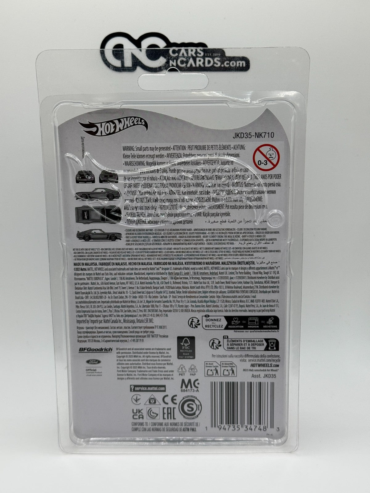 2026 Hot Wheels Legends Tour '69 Ford Mustang Boss 302 With Protector