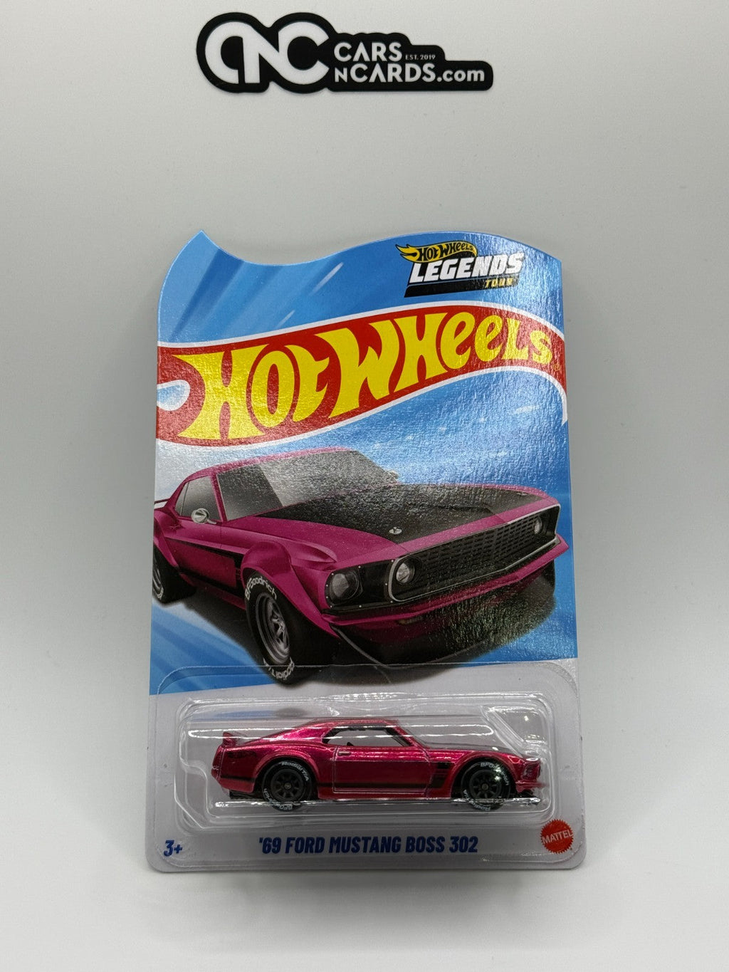 2026 Hot Wheels Legends Tour '69 Ford Mustang Boss 302 With Protector