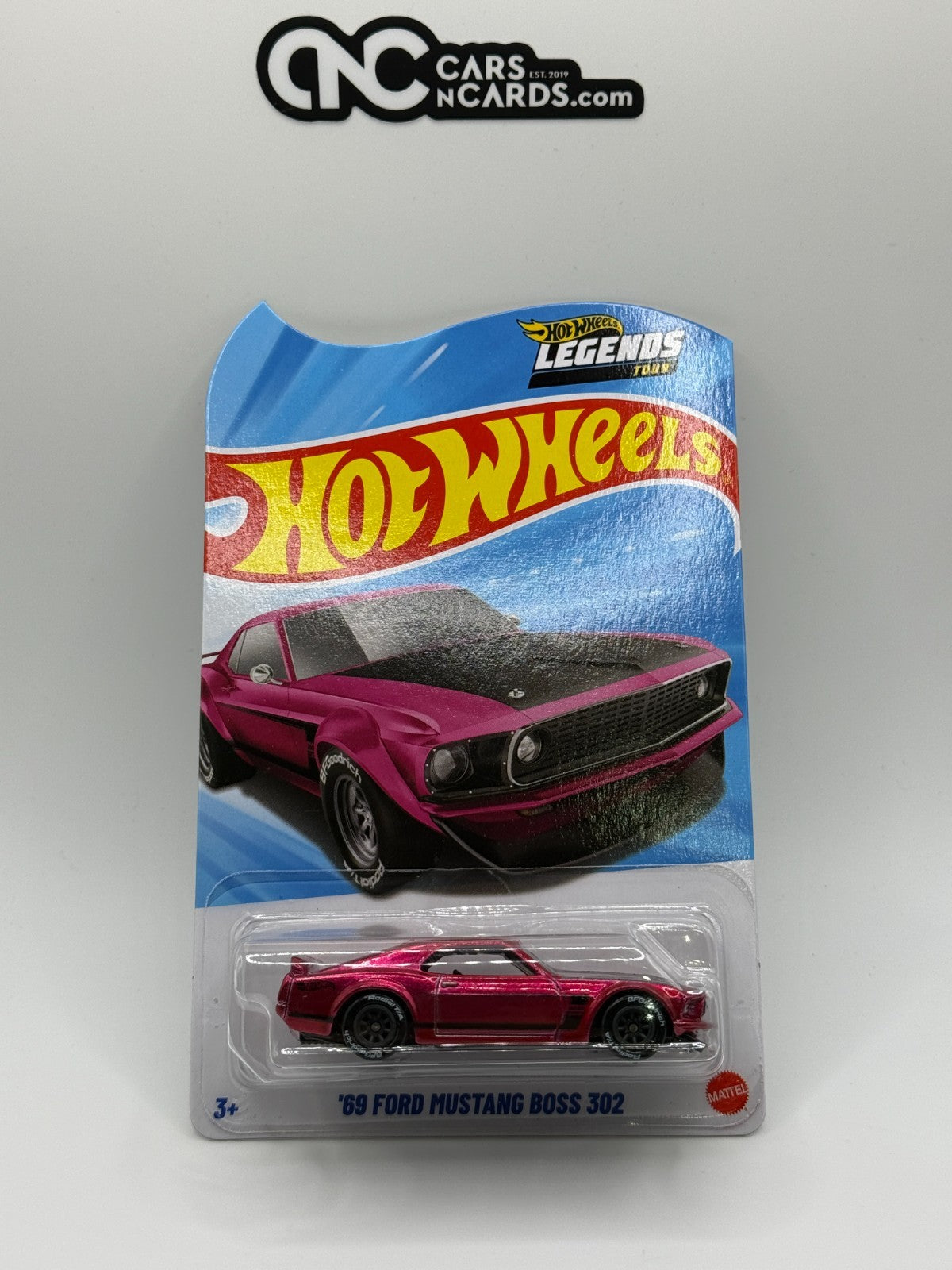 2026 Hot Wheels Legends Tour '69 Ford Mustang Boss 302 With Protector
