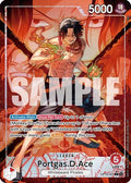 Portgas.D.Ace (Alternate Art) OP16-001 L The Time of Battle  Foil