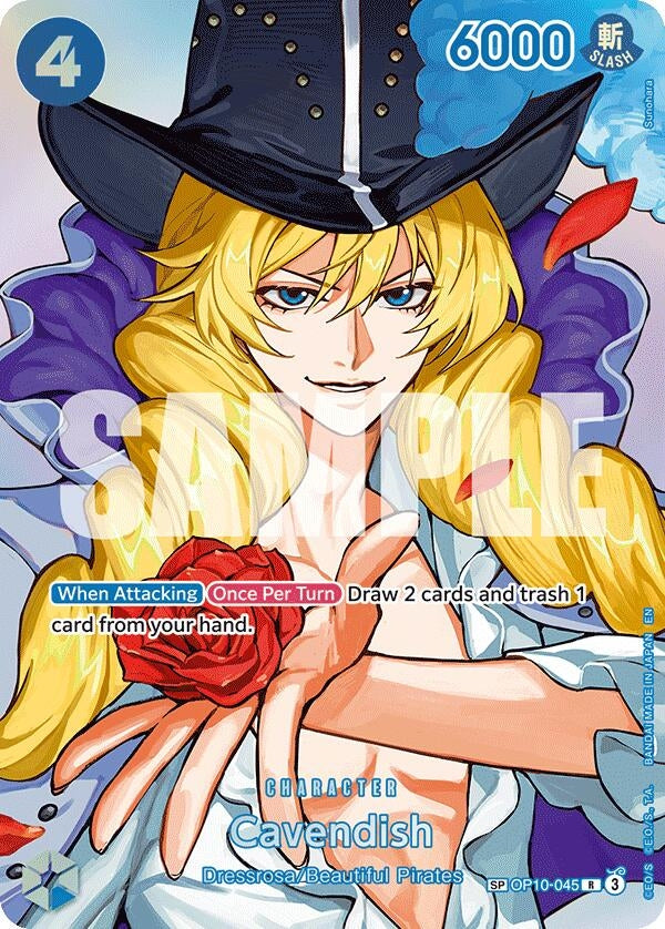 Cavendish (SP) (OP10-045) (Foil) [The Time of Battle]