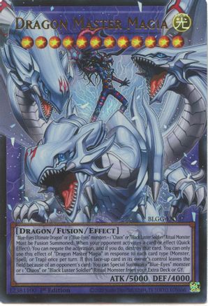 Dragon Master Magia - BLGG-EN137 Ultra Rare 1st Edition