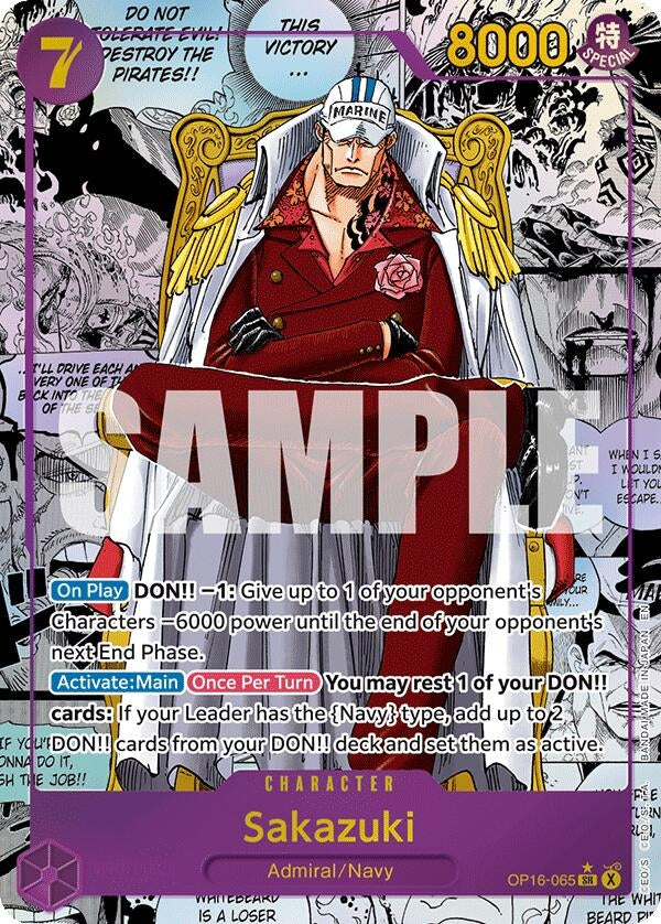 Sakazuki (Manga) (OP16-065) (Foil) [The Time of Battle]
