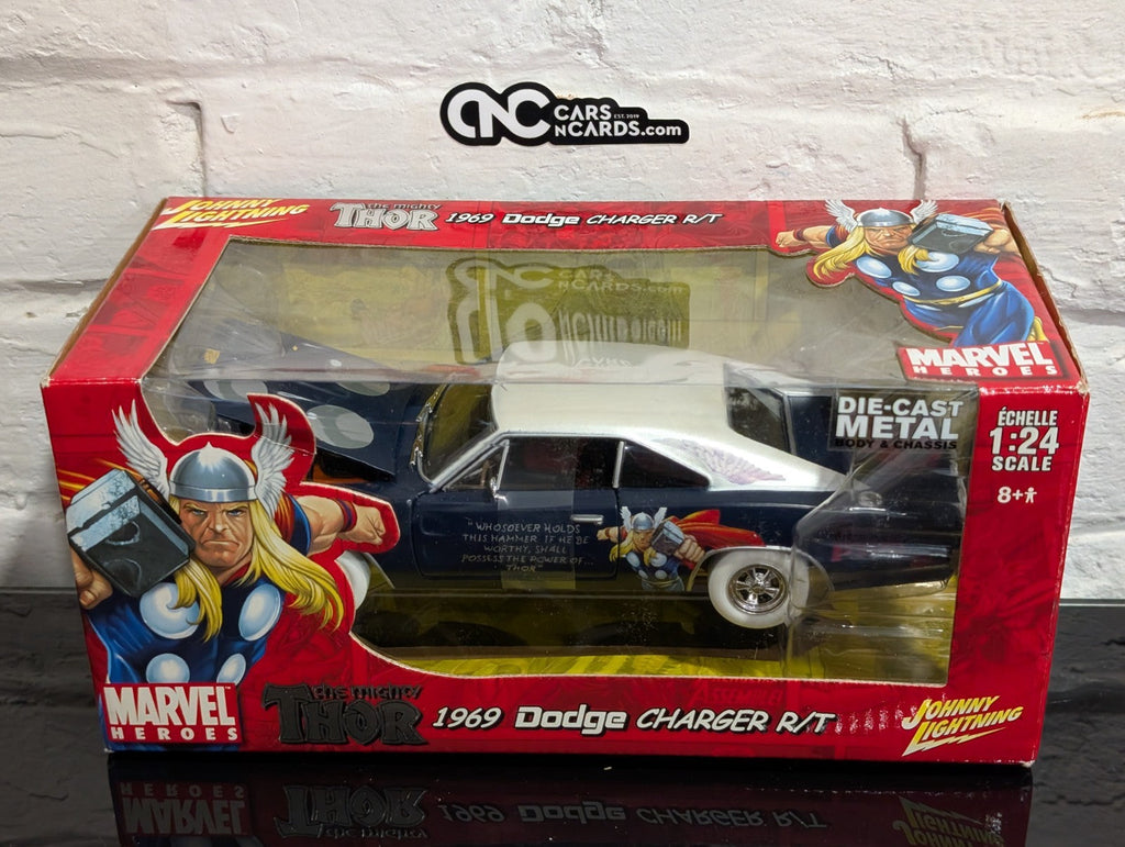 Johnny Lightning 1:24 Scale 1969 Dodge Charger R/T Marvel Thor (ERROR)