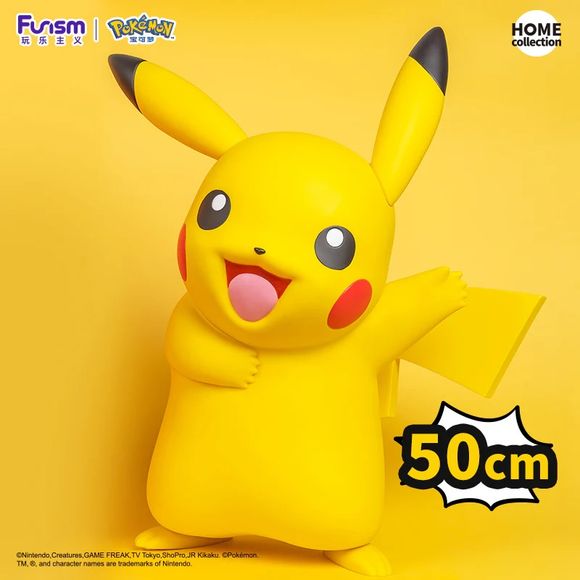 Funism Pokemon Pikachu Home Collection Life Size 19-inch PVC Figure Statue