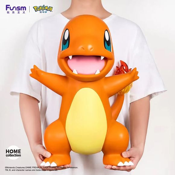 Funism Pokemon Charmander Home Collection Life Size 18-inch PVC Figure Statue