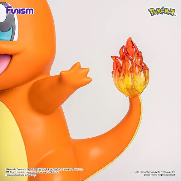 Funism Pokemon Charmander Home Collection Life Size 18-inch PVC Figure Statue