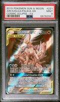 PSA 9 ARCS/DLGA/PALKIA GX COSMIC ECLIPSE-FA