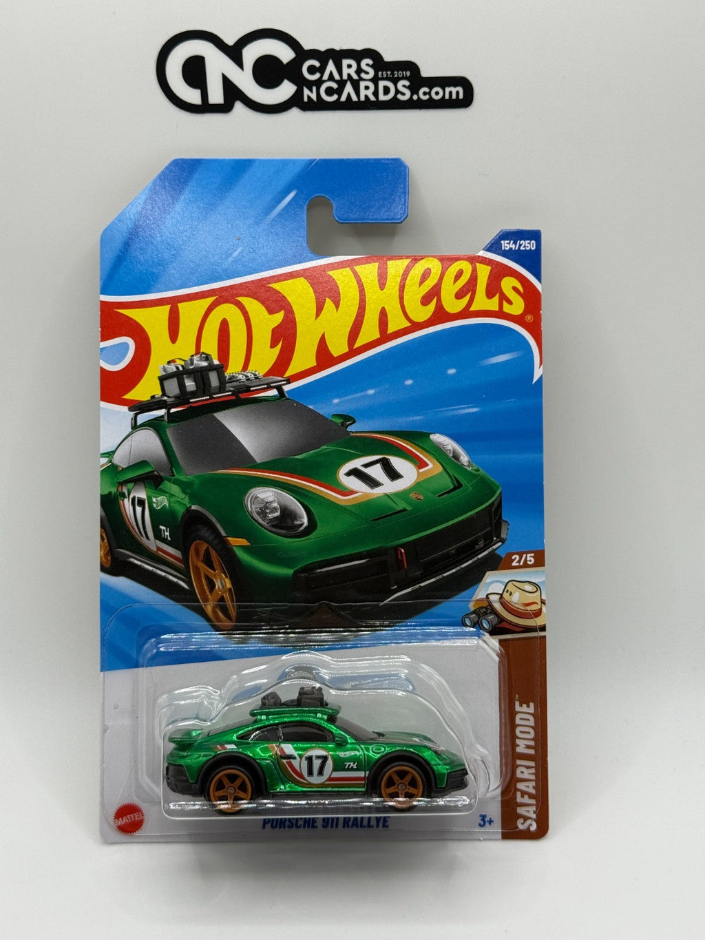 2025 Hot Wheels Super Treasure Hunt Porsche 911 Rallye With Protector