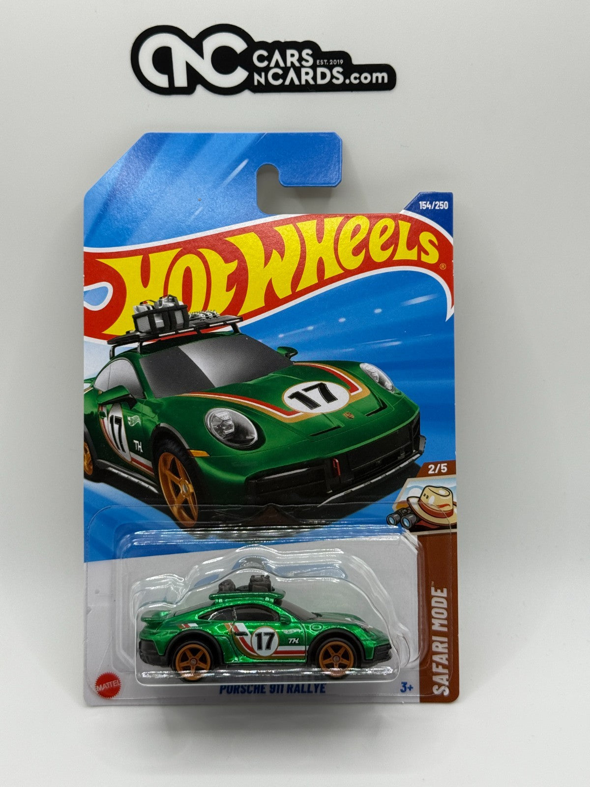 2025 Hot Wheels Super Treasure Hunt Porsche 911 Rallye With Protector