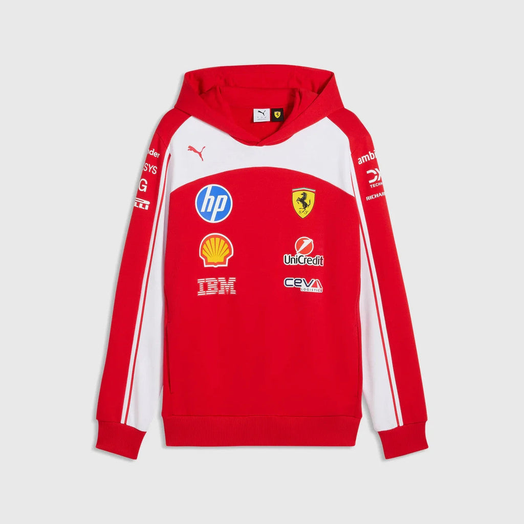 Scuderia Ferrari F1 2026 Team Hoodie - Puma Red