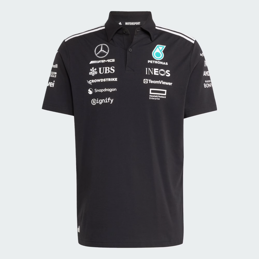 Mercedes - AMG Petronas Formula One 2026 Men's Team Polo Shirt - Black