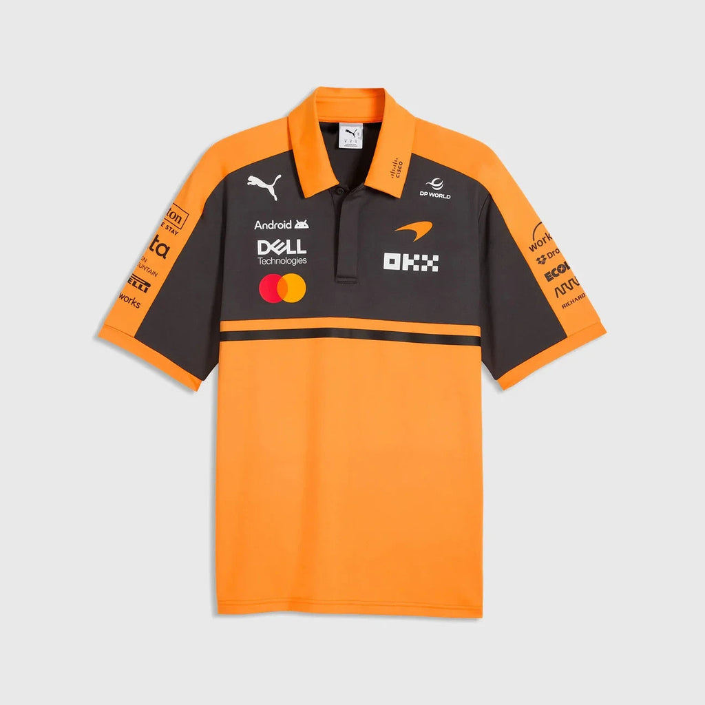 McLaren F1 2026 Team Polo Shirt - Papaya