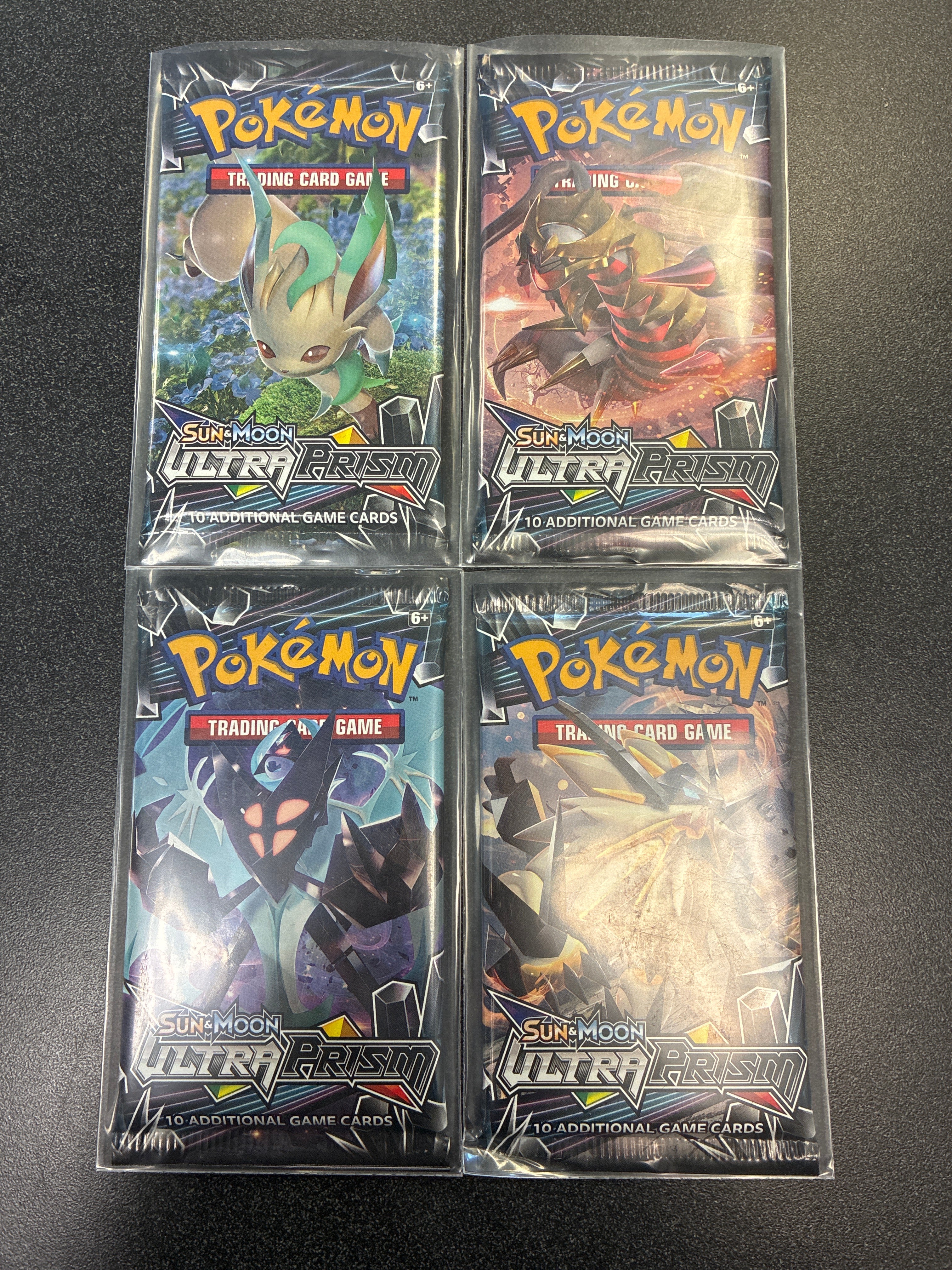 Pokemon: Ultra Prism Booster Pack Art Set (4)