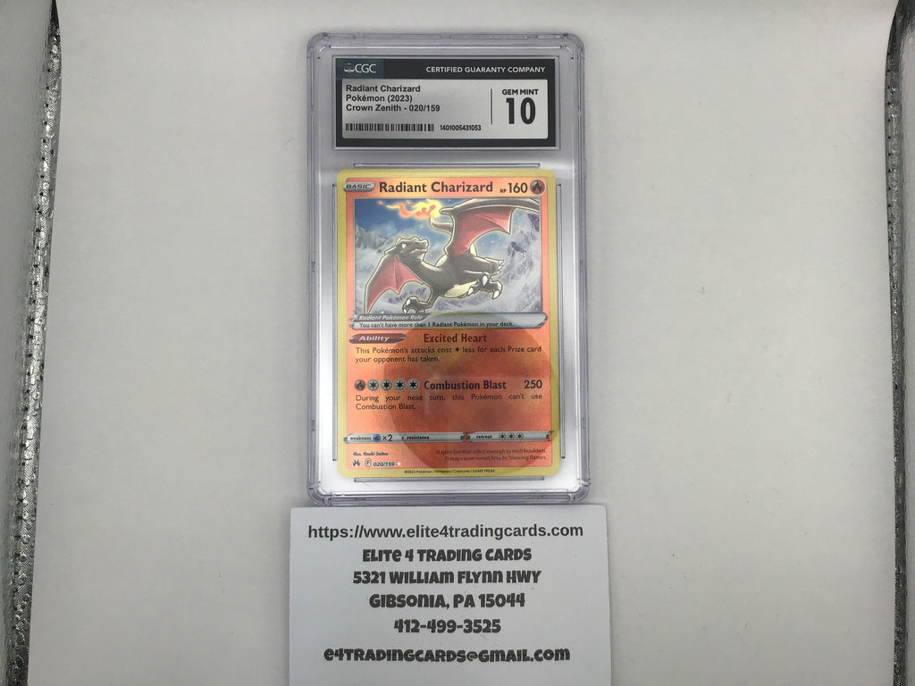 Charizard V #SWSH260 Pokemon Promo (CGC 10)