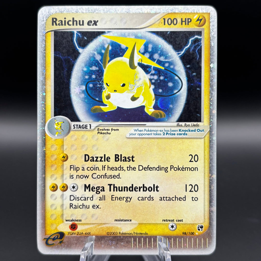Raichu ex - Sandstorm *Light Play* Single Card